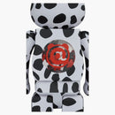 Bearbrick x Atmos Dalmatian 100% y 400% establecido