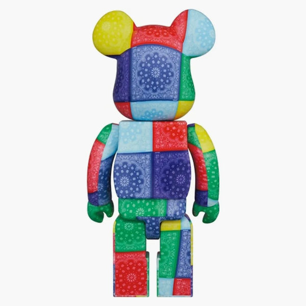 Bearbrick x Atmos multi Bandana 100% & 400% sada
