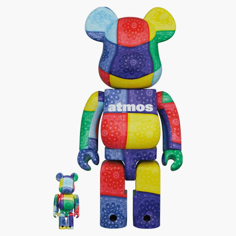 Bearbrick X Atmos Multi Bandana 100% e 400% Set