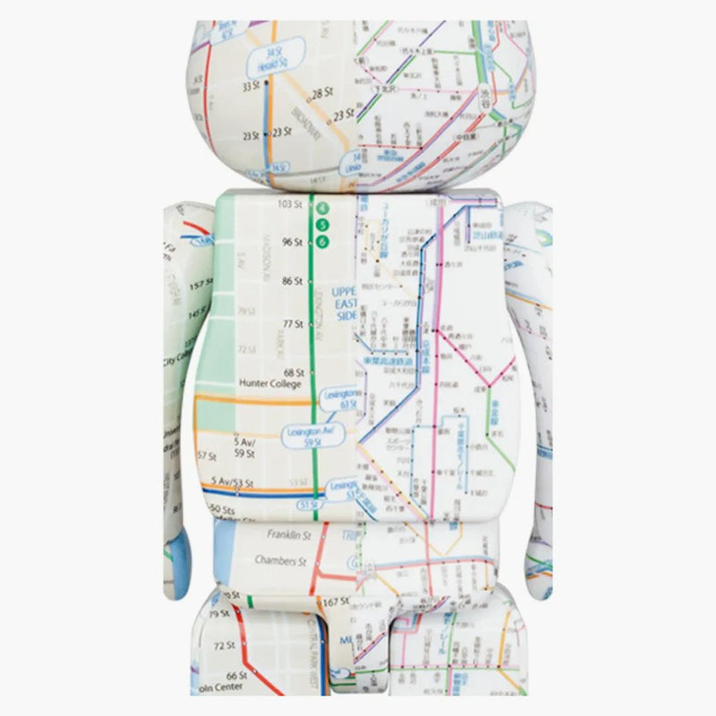 Bearbrick X Atmos Subway 100% a 400% sada