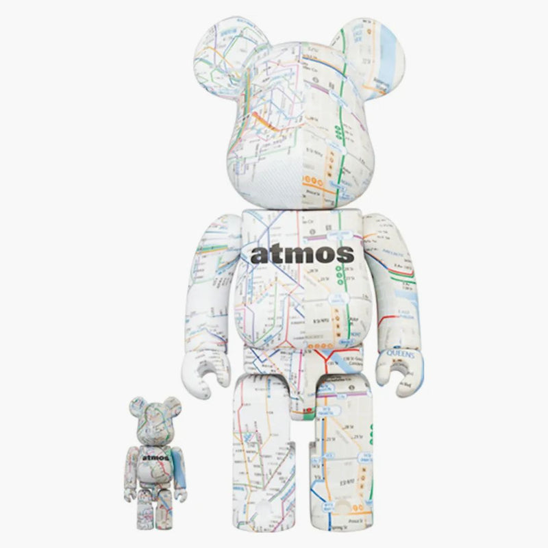 Bearbrick X Atmos Subway 100% a 400% sada