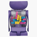 Bearbrick X ATMOS X Badmood 100% & 400% set purple