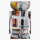 Bearbrick X Atmos X Coca-cola Type-5 100% & 400% Set Multi
