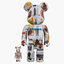 Bearbrick X Atmos X Coca-cola Type-5 100% & 400% Set Multi