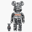 Bearbrick X Atmos X Coca-cola Type-6 100% & 400% Set