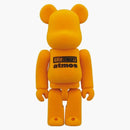 Bearbrick X Atmos X Gripswany 100% & 400% Set Orange