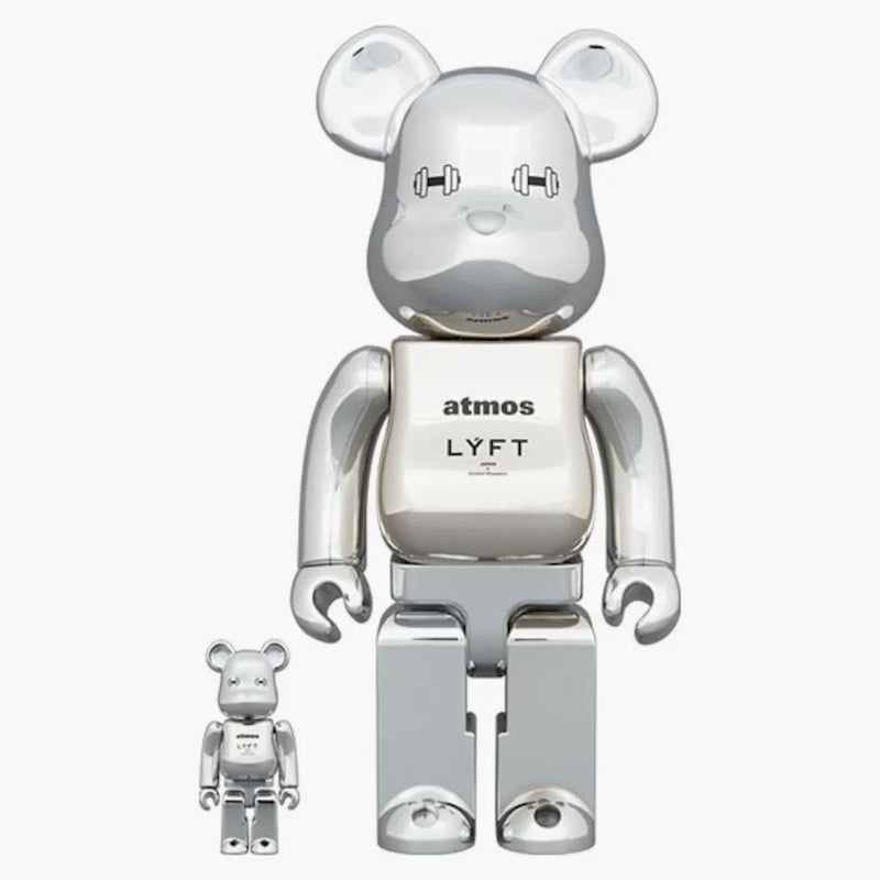 Bearbrick x Atmos x Lyft 100% a 400% sada
