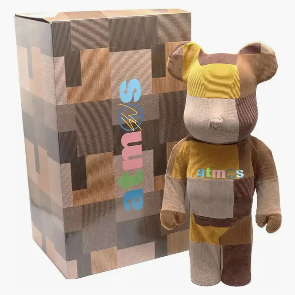 Bearbrick atmos × Sean Wotherspoon 1000% Bearbrick x atmos x Sean Wotherspoon 100% & 400% Set Brown - US