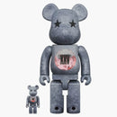 Bearbrick X Atmos x graple tipo-5 100% y 400% establecido