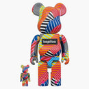 Bearbrick x Kapitza Lollipop 100% a 400% sada