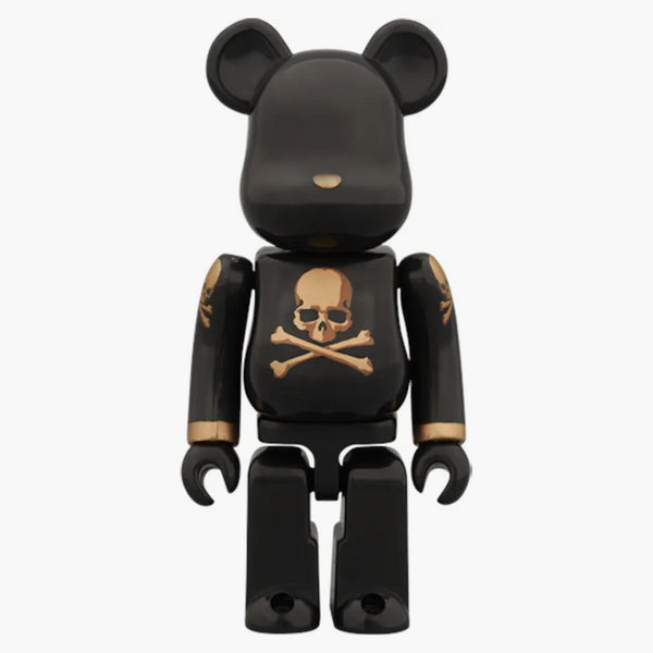 Bearbrick X Mastermind Black and Gold 100% & 400% Set Black/Gold