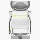 Bearbrick X Mastermind Japan 1000% Silver
