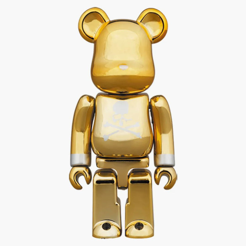 Bearbrick x Mastermind Japan 100% e 400% SET GOLD