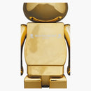 Bearbrick X Mastermind Japonsko 100% a 400% nastavené zlato