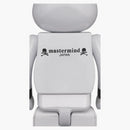 Bearbrick X Mastermind Japonsko 100% a 400% nastaveno bílý chrom