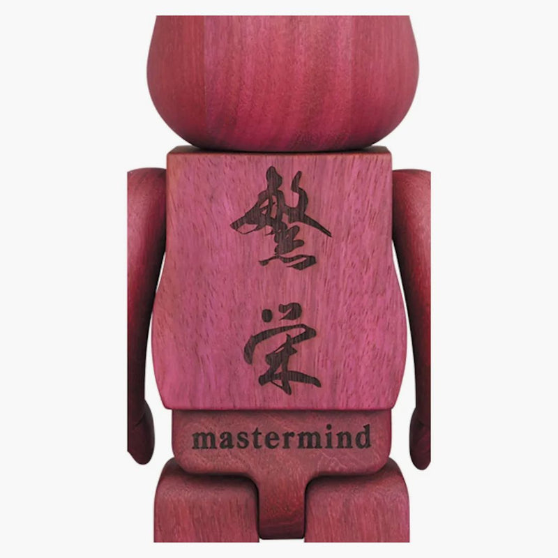 Bearbrick X Mastermind Japan Karimoku Purple Heart 400%