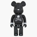 Bearbrick X Mastermind Japan Black Chrome Ver. 1000%