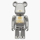 Bearbrick X Mastermind Japan Chrome 400% Chrome