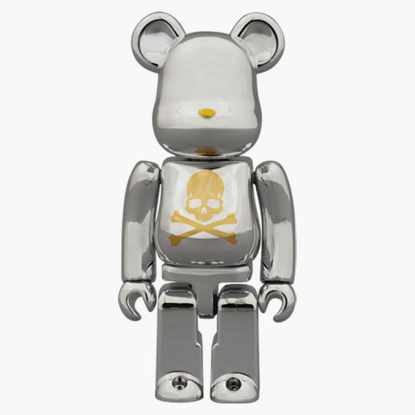 Bearbrick X Mastermind Japan Chrome 400% Chrome
