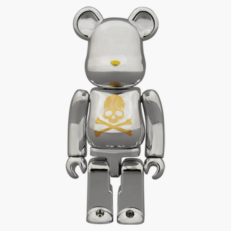 Bearbrick X Mastermind Japan Chrome 400% Chrome