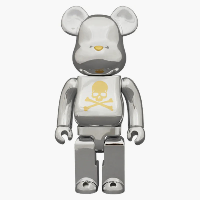 Bearbrick X Mastermind Japan Chrome 400% Chrome