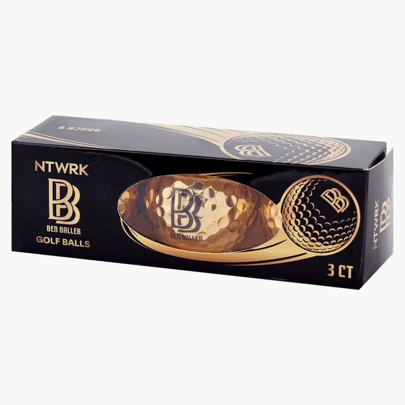 Ben Baller X Ntwrk Golf Ball Juego de 3