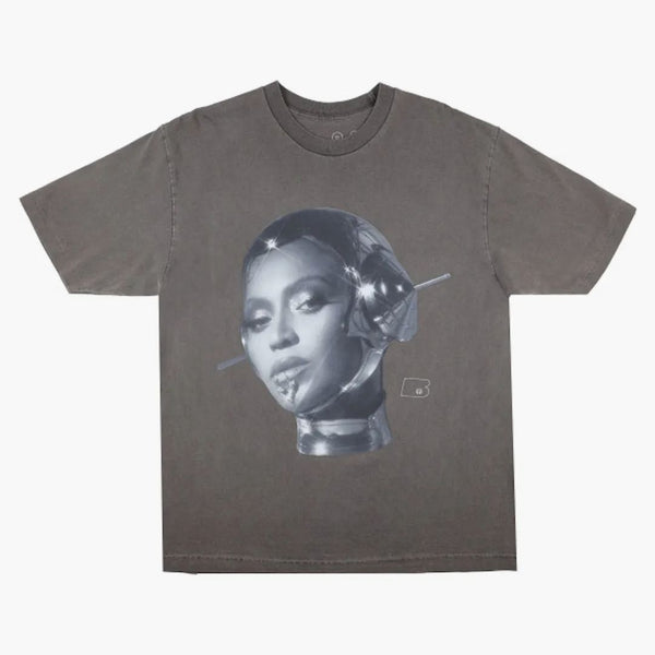 Beyonce Supernova Renaissance World Tour Exclusive Tee Washed Grey