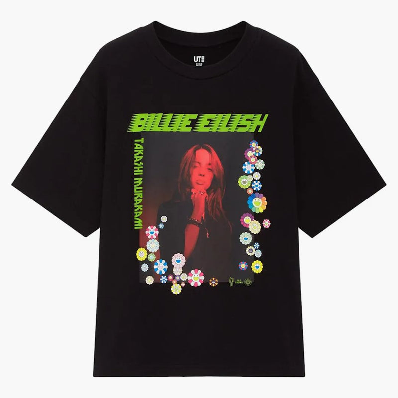 Billie Eilish X Takashi Murakami X Uniqlo Photo Tee (asia Sizing) Black