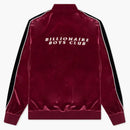 Billionaire Boys Club Flight Velour Jacket Burgundy