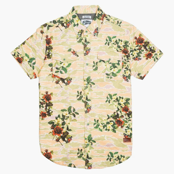 Billionaire Boys Club Garden Woven Shirt White/Eggnog