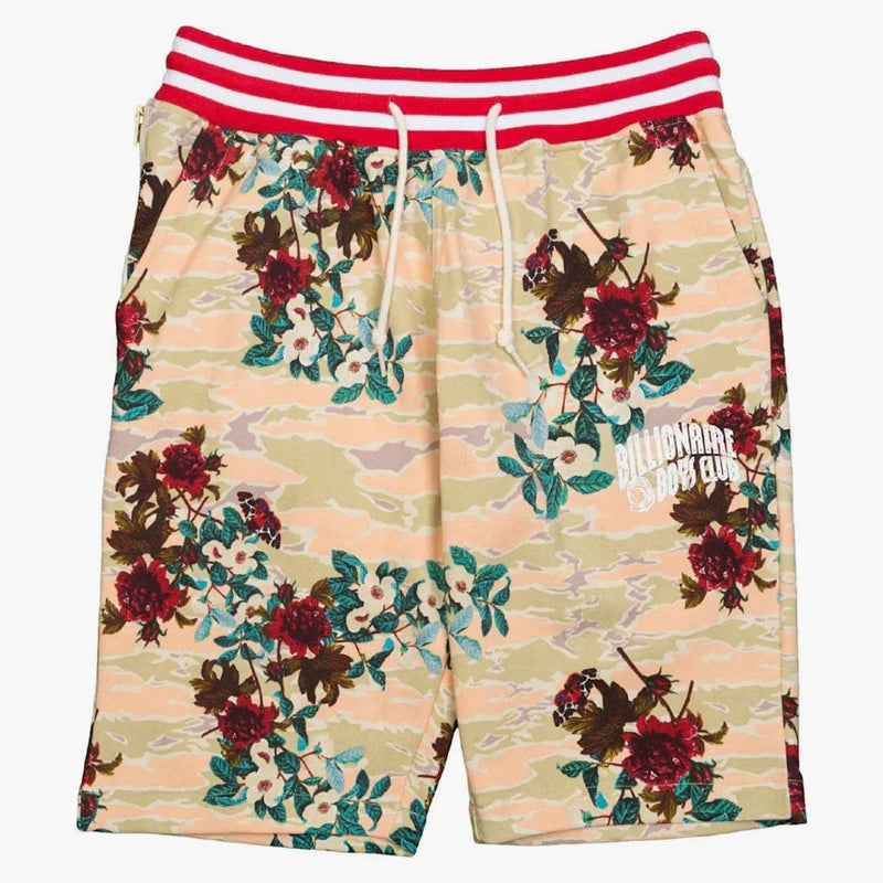 Montaineo Boys Club escondidos Floral Shorts White/Eggnog