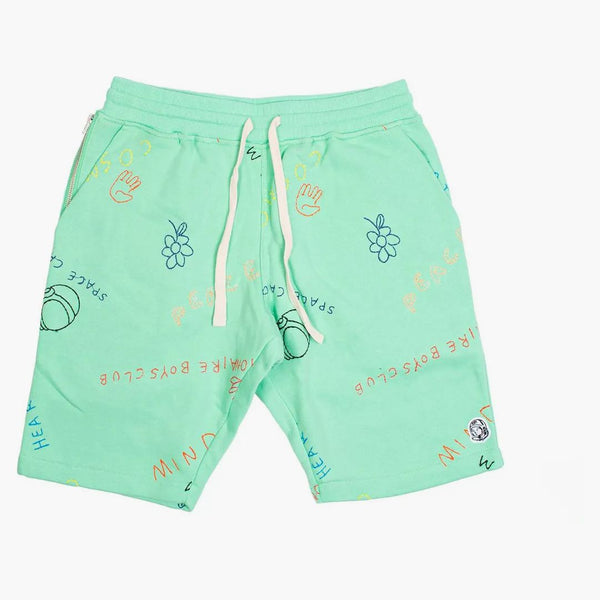 Billionaire Boys Club Jott Shorts Green/Spring Bud