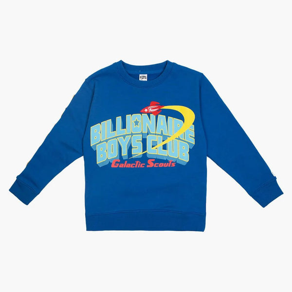 Billionaire Boys Club Little Kids Honor Crew Sweater Blue