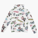 Billionaire Boys Club Speedways Hoodie White