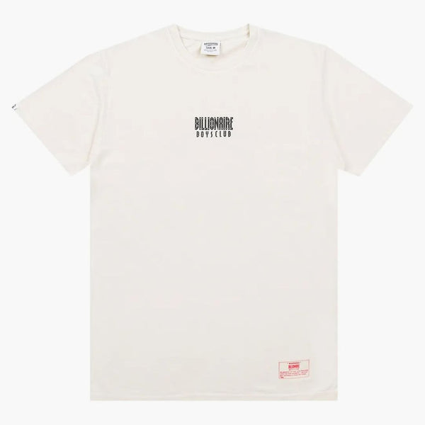Billionaire Boys Club Straight Font Knit Tee White