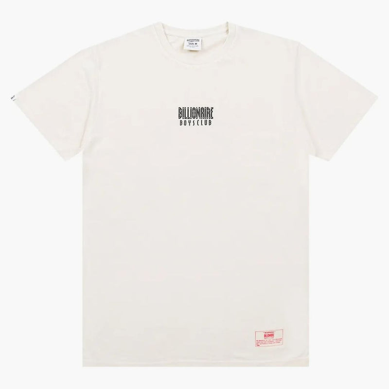 Billionaire Boys Club Straight Font Knit Tee White