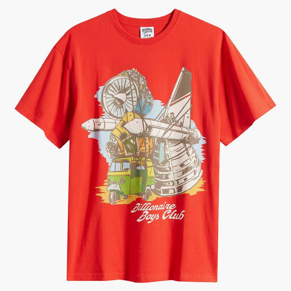 Billionaire Boys Club Tuk Tee Red/Poppy