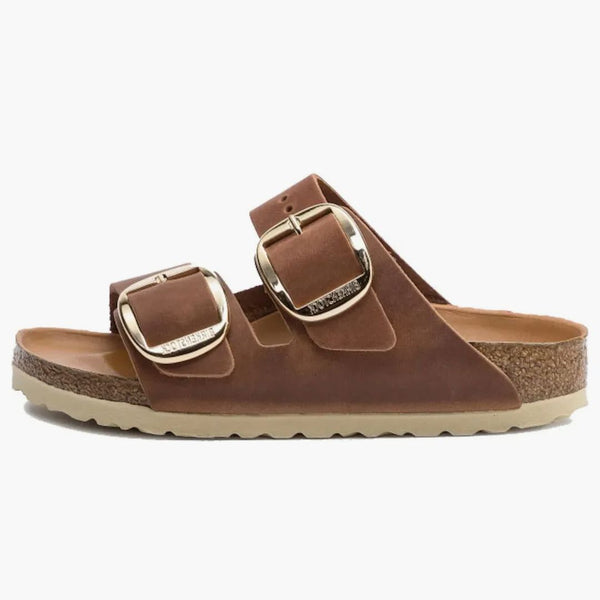 Birkenstock Arizona Big Buckle Oiled Leather Cognac (women's)