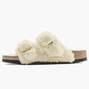 Birkenstock Arizona Big Buckle Teddy Eggshell (women's)