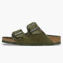 Birkenstock Arizona Shearling Suede Thyme