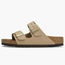 Birkenstock Arizona Soft Footbed Nubuck Leather Sandcastle