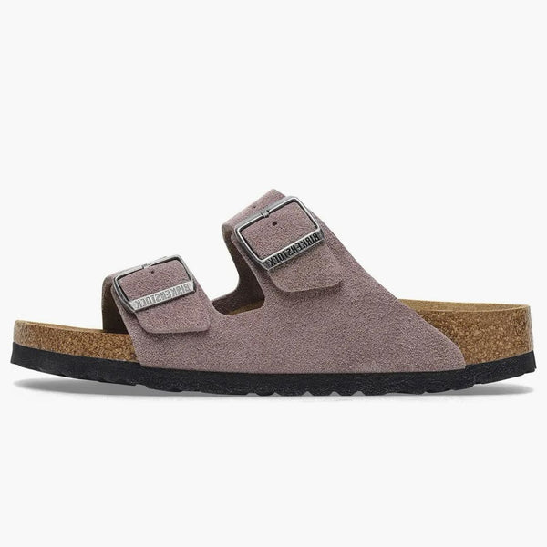 Birkenstock Arizona Soft Footbed Suede Faded Purple
