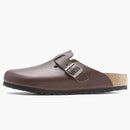 Birkenstock Boston Grip Leather Vintage Roast Brown