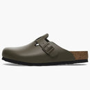 Birkenstock Boston Natural Leather Concray Gray