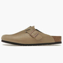 Birkenstock Boston Oiled Leather Tobacco Brown