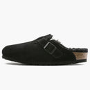 Birkenstock Boston Shearling Suede Black