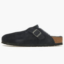 Birkenstock Boston Shearling Suede Midnight