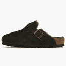 Birkenstock Boston Shearling Suede Mocha