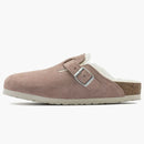 Birkenstock Boston Shearling Suede Pink Clay