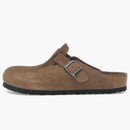 Birkenstock Boston Soft Footbed Suede Dark Tea Tonal